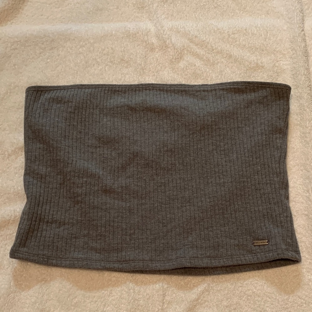 Hollister Charcoal Tube Top